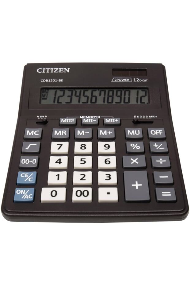 Cıtızen Cdb-1201bk Büyük Hesap Makinası - 2
