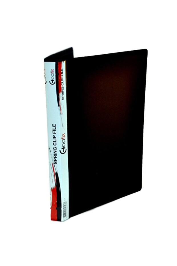 A4 Spring File Black F101 (Pack of 10)