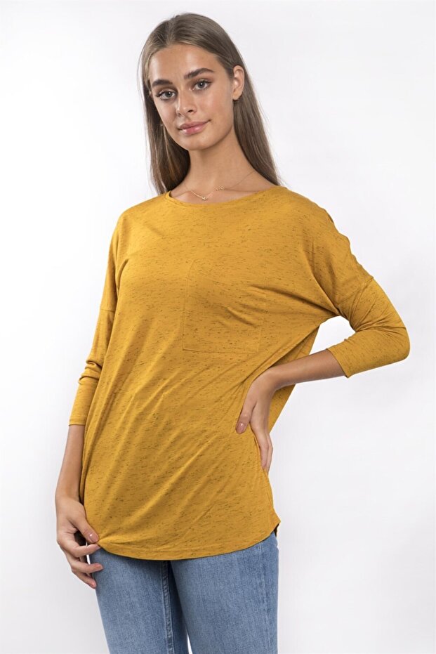 Kırçıllı Bluz-hardal - 3