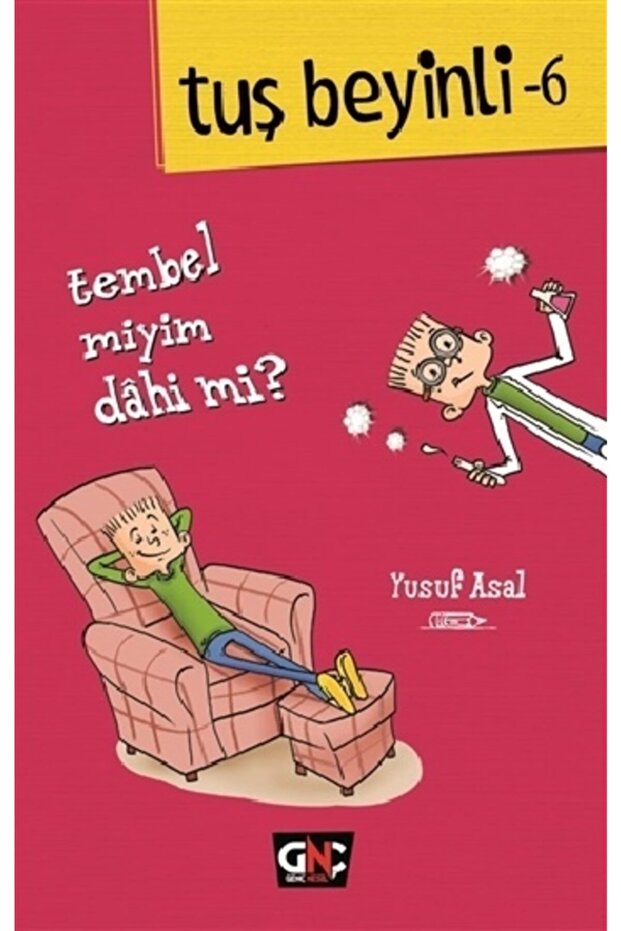 Tuş Beyinli 6 - Tembel Miyim? Dahi Mi? (ciltli) - - Yusuf Asal