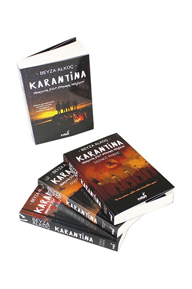 Karantina Seti 4 Kitap Tam Takım - Beyza Alkoç