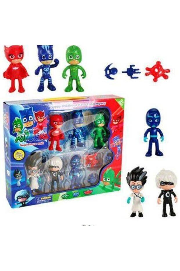 Pj Masks 10'lu Pijamaskeliler Figür Oyuncak Seti - 2