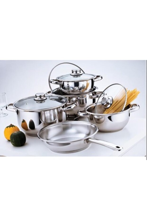 Mega 9 Parça Tencere Seti - 2