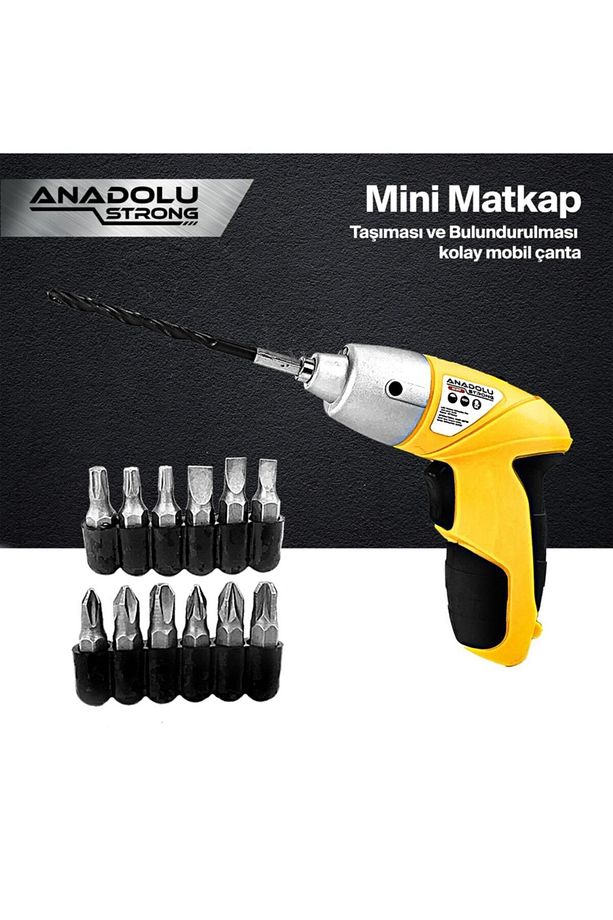 Anadolustrong Scr17 26 Bits Parça Şarjlı Vidalama Matkap Seti - 3