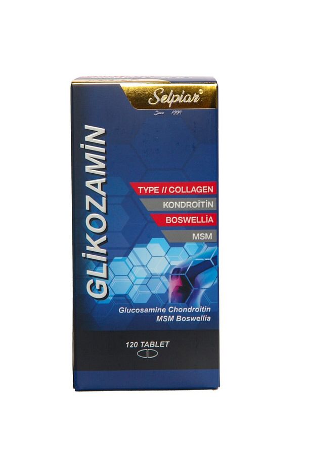 2 Adet Glucosamine & Chondroitin Msm Boswelia+type Iı Collagen Toplam 240 Tablet - 3