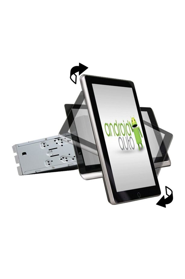 Nf-art1 Tek Din Portatif Başlık 10" Android Teyp - 1