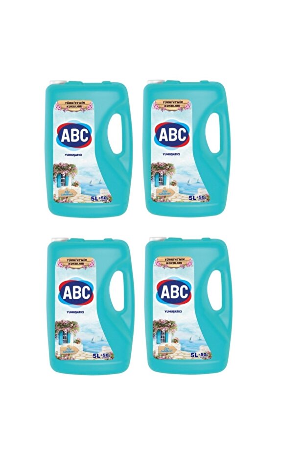 Çamaşır Yumuşatıcısı - Ege Sahilleri 5 Lt - 4'lü Set - 1