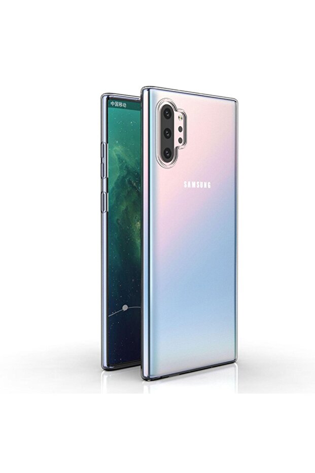 Galaxy Note 10 Plus Şeffaf Silikon Kılıf - 2
