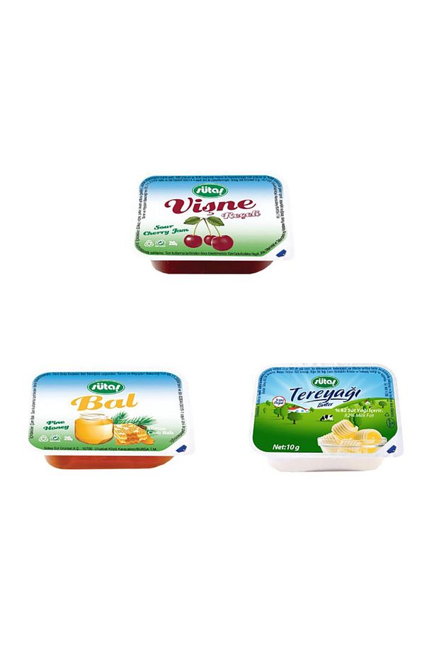 Kahvaltı Seti Bal Tereyağ Reçel - 1