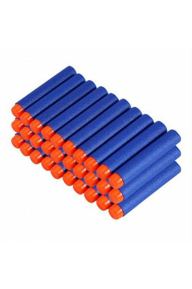 Nerf Yedek Mermi 100 Adet Tüm Nerflerle Uyumlu Yedek Dart Mermi Nerf Sünger Mermi 100 Adet A+ Kalite - 2