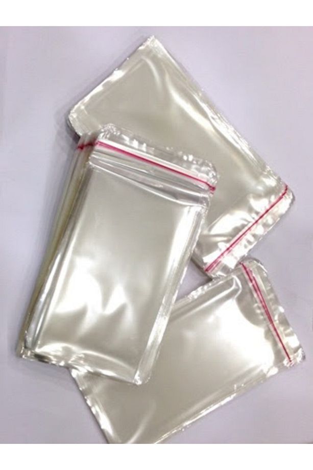 15x30 +5 cm Şeffaf Bantlı Jelatin Torba Yapışkanlı Poşet 100 Adet - 4