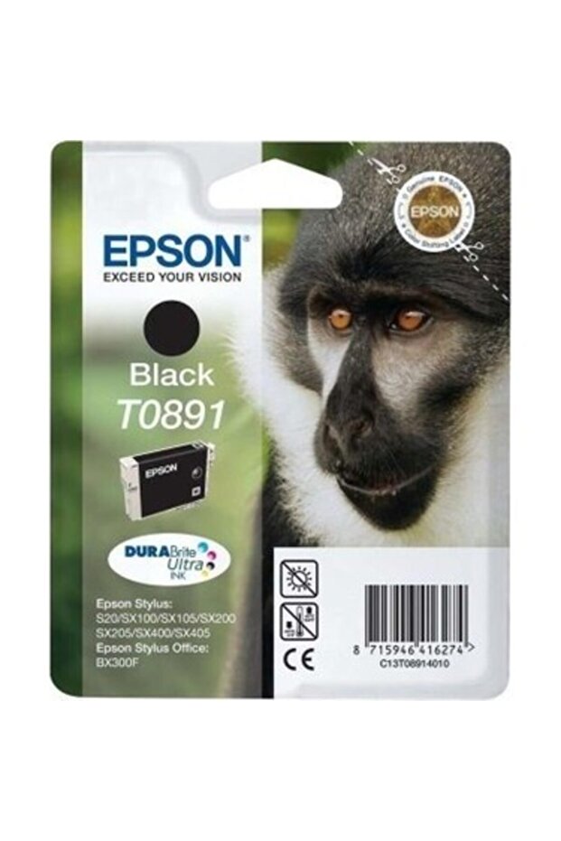 Epson T0891-c13t08914020 Orjinal Siyah Kartuş