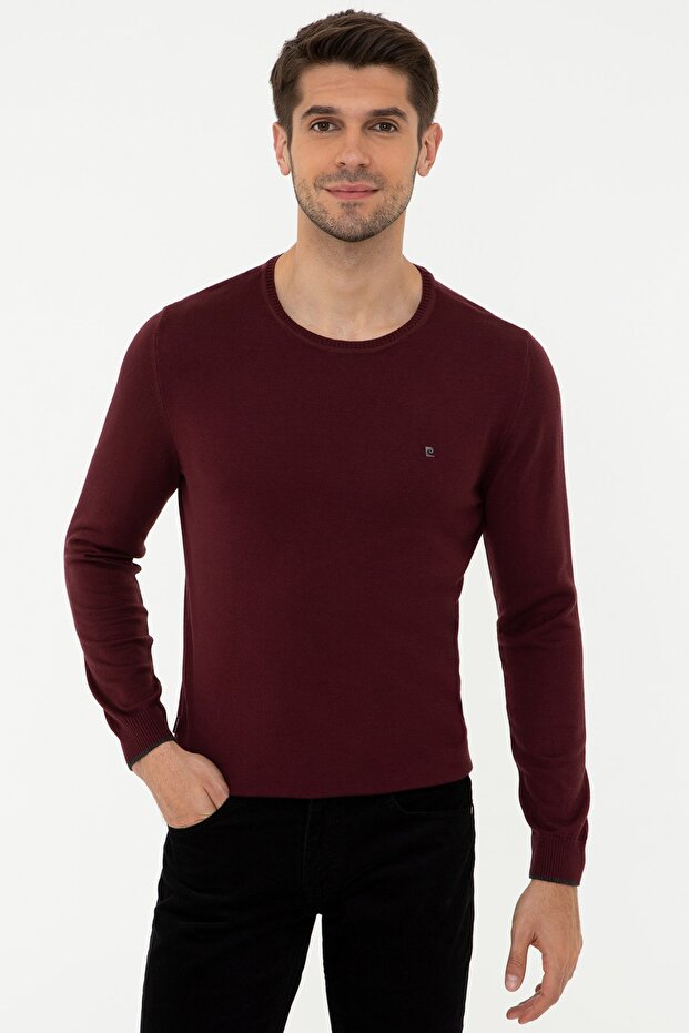 Claret Red Men's Sweater G021SZ0TK.000.1389957
