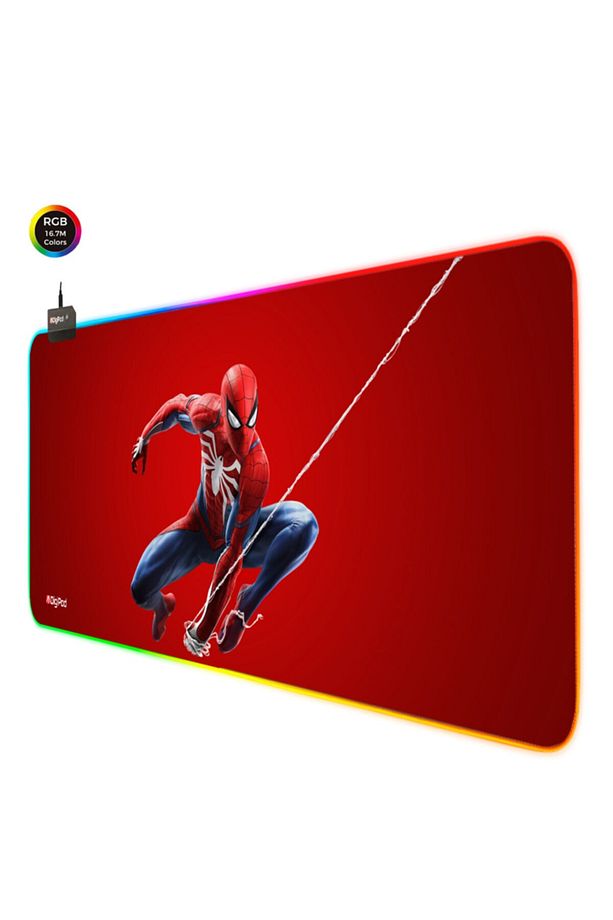 Rgb Gaming Mousepad Rgb Oyuncu Mousepad 90x40 Xxl Rgb Oyuncu Mousepad Kaymaz Taban 4mm - 3