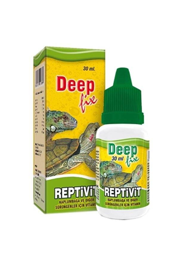Deepfix Reptivit 30ml Kaplumbağa Vitamini Kuş Sağlığı Ürünü - 1