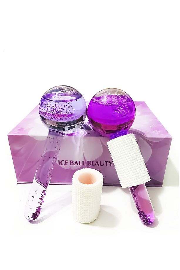 Ice Globes Buz Küresi Soğuk Masaj Ve Terapi Topu 2 Adet (BORASİLİKAT CAM)(SAKLAMA KUTUSU ILE) - 1