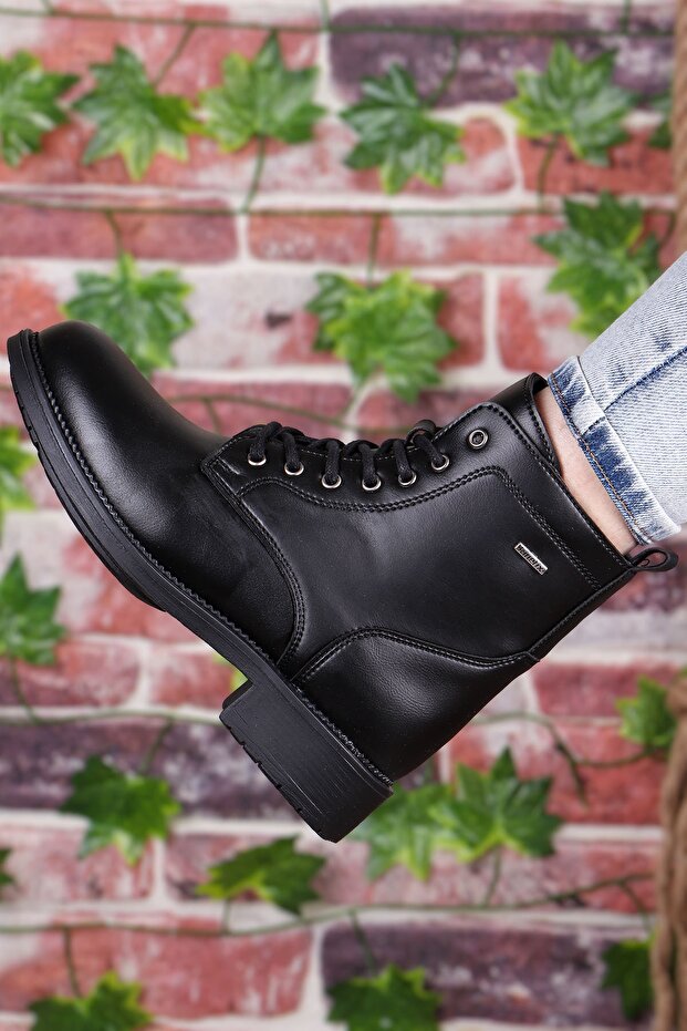 Doby Anatomik Tabanlı Fermuarlı Kadın Bot - 3