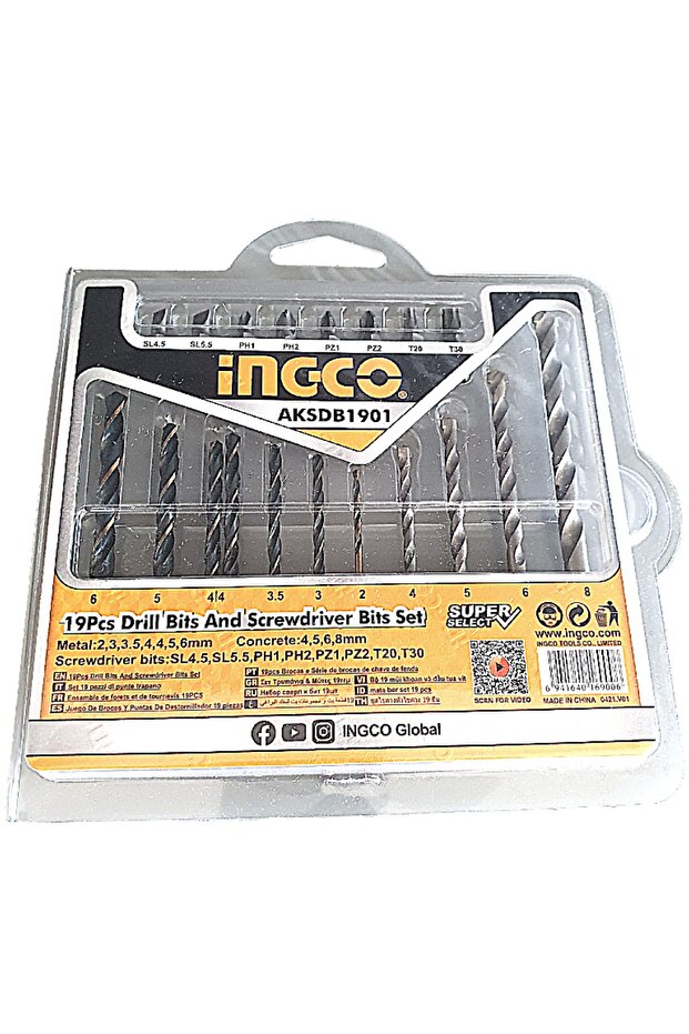 Maktap Ucu  Vidalama Seti-19 Parça - 1