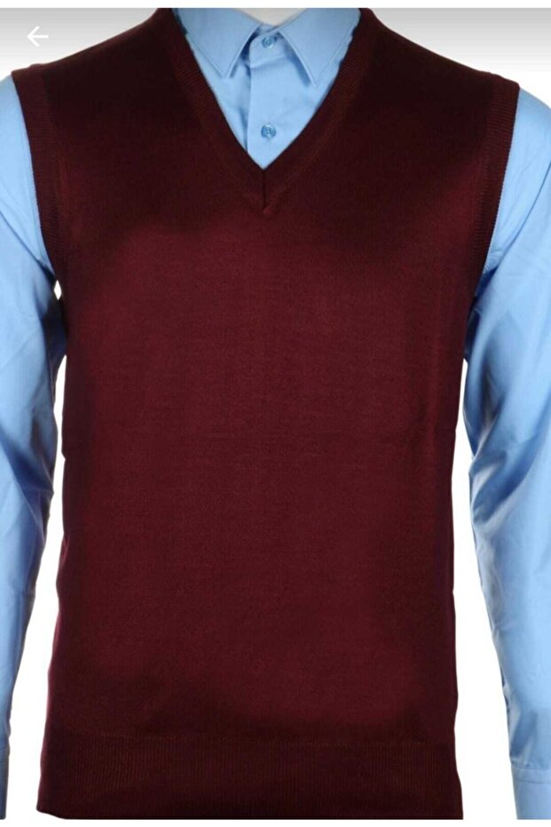 Men's New Season V-Neck Thin Wool Knitwear Suede