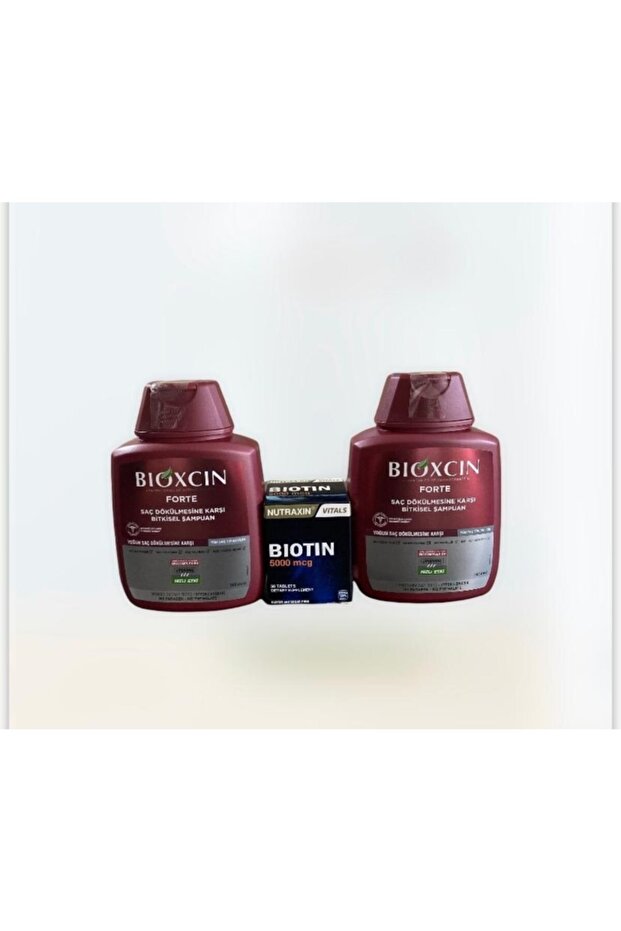 Forte Intensive Anti-Hair Loss Shampoo and Biotin Support Cure 8680512628613
