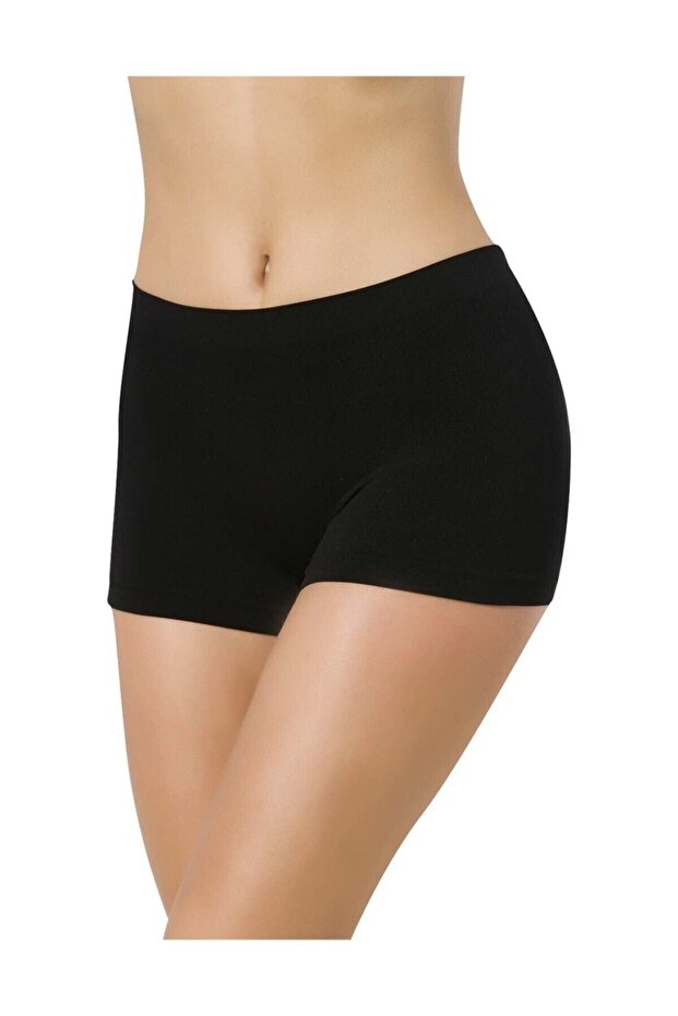 Recovery Seamless Boxer Corset Black New Season (1 Piece Economical)