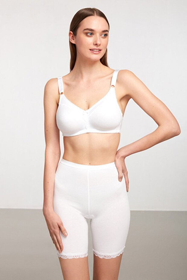 Basic Dantel Detaylı Paçalı Külot - 2