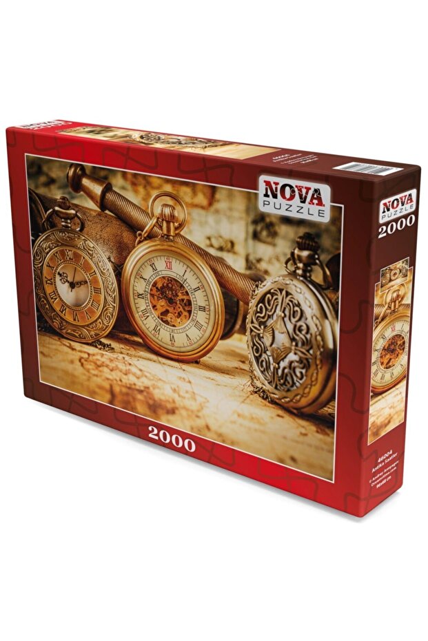 Nova 2000 Piece Antique Clocks Puzzle - 46004 /