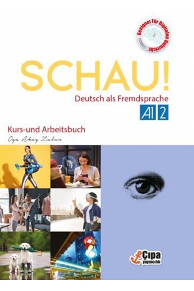 Schau Deutsch Als Fremdsprache Kurs-und Arbeitsbuch A1.2 / مرساة
