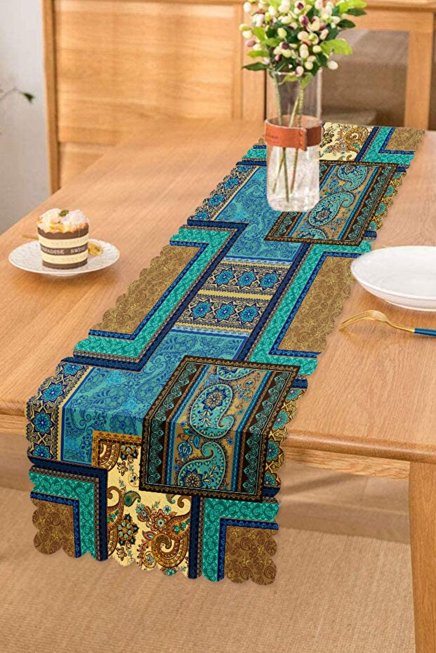 Modern Patterned Special Design Digital Printed Runner - 1