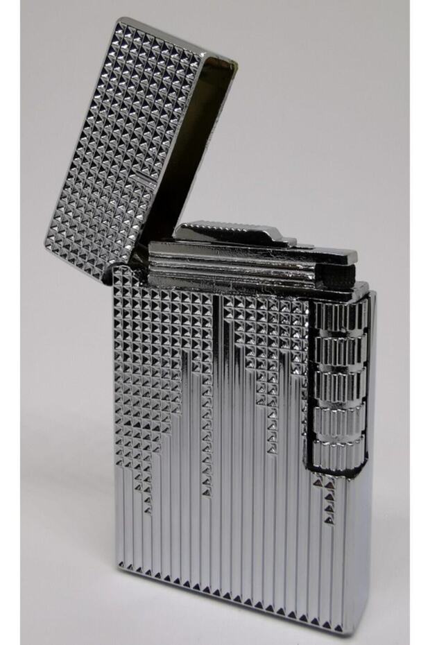 Gümüş Metal Dupont Çakmak - 1