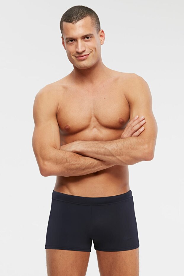 Düz Renk Mayo Şort - 1