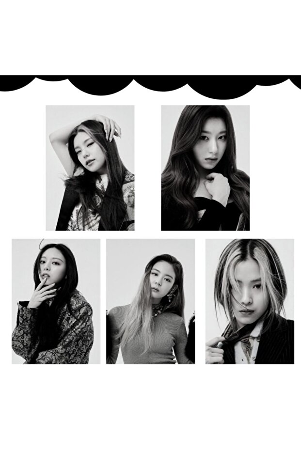 Itzy '' Magazine '' Üye Poster Set - 2