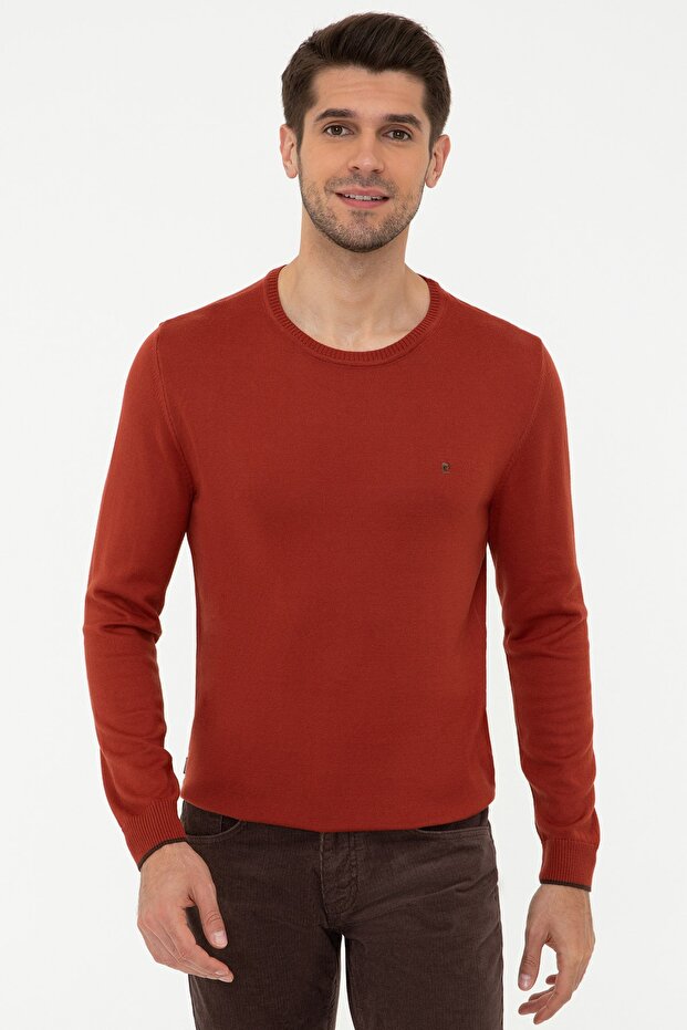 Red Men's Sweater G021SZ0TK.000.1389957