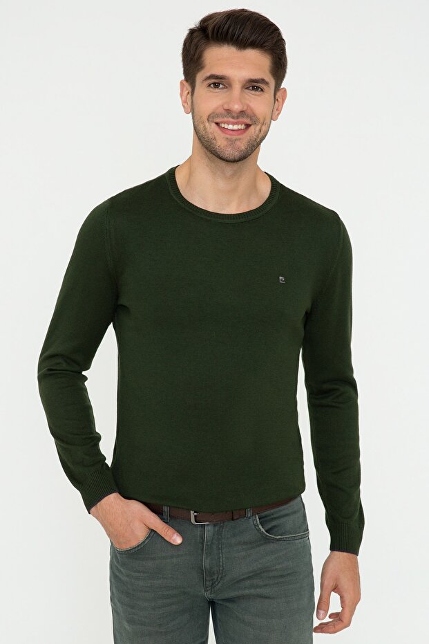 Green Men's Sweater G021SZ0TK.000.1389957