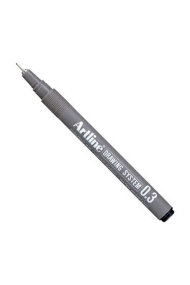 قلم رسم فني أسود EK-233n مقاس 0.3 مم