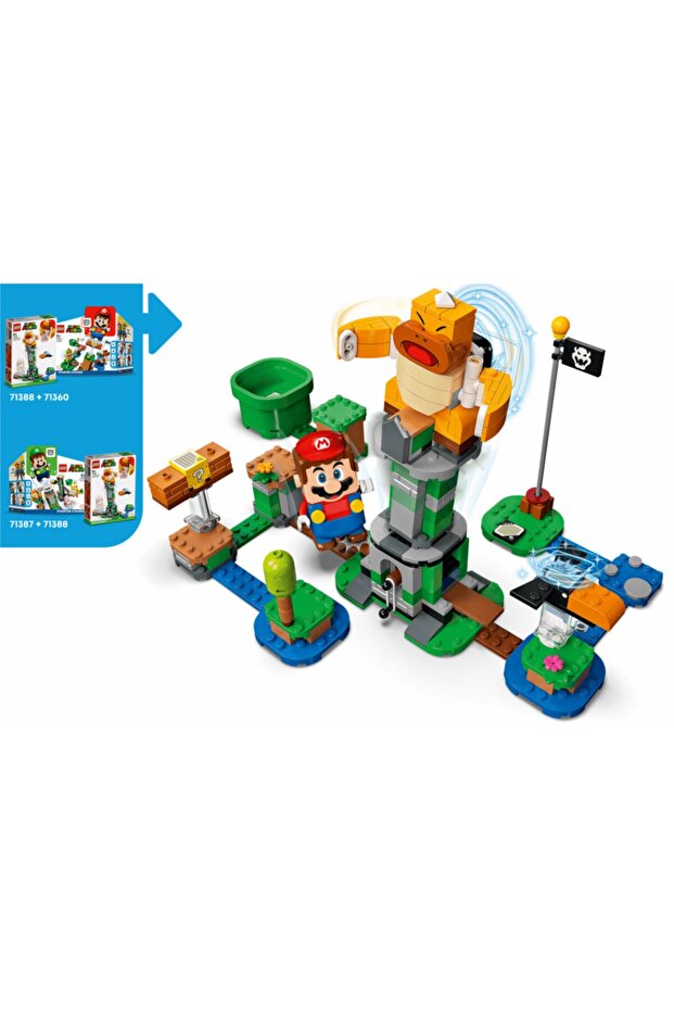 71388 Super Mario Boss Sumo Bro Devrilen Kule Ek Macera Set - 3