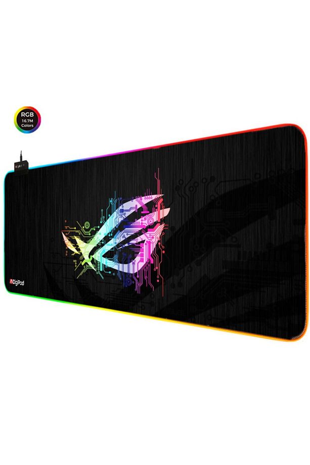Rgb Gaming Mousepad Rgb Oyuncu Mousepad 70x30 Xl Rgb Oyuncu Mousepad Kaymaz Taban 4mm - 3