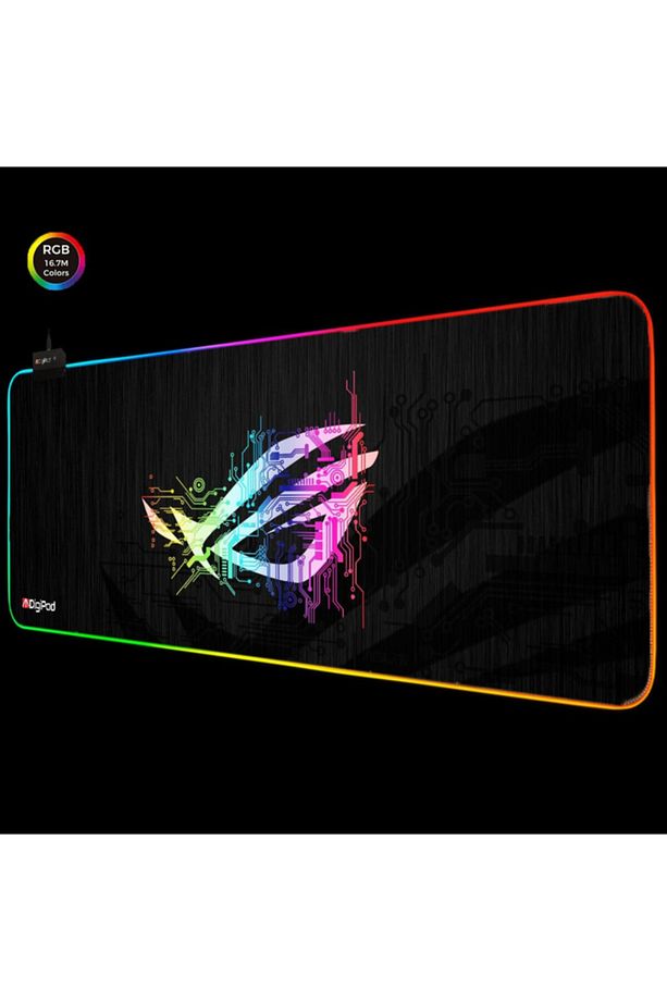 Rgb Gaming Mousepad Rgb Oyuncu Mousepad 70x30 Xl Rgb Oyuncu Mousepad Kaymaz Taban 4mm - 6
