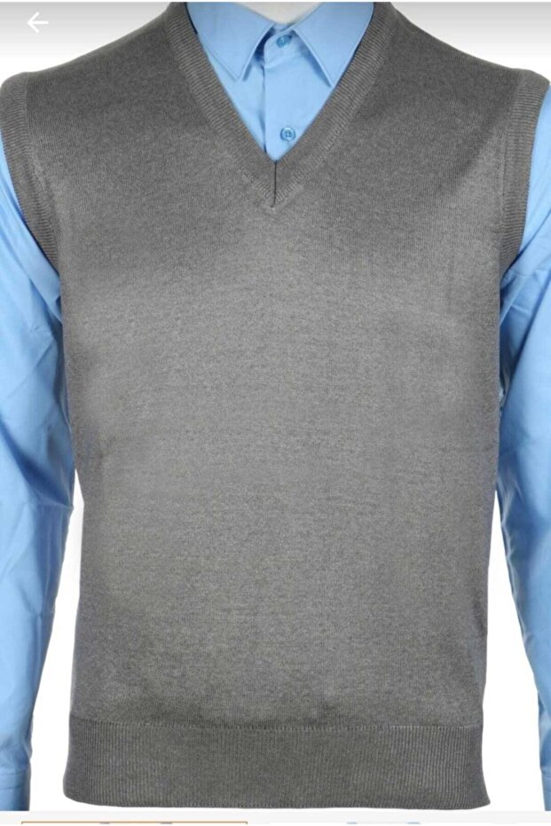 Men's New Season V-Neck Thin Wool Knitwear Suede