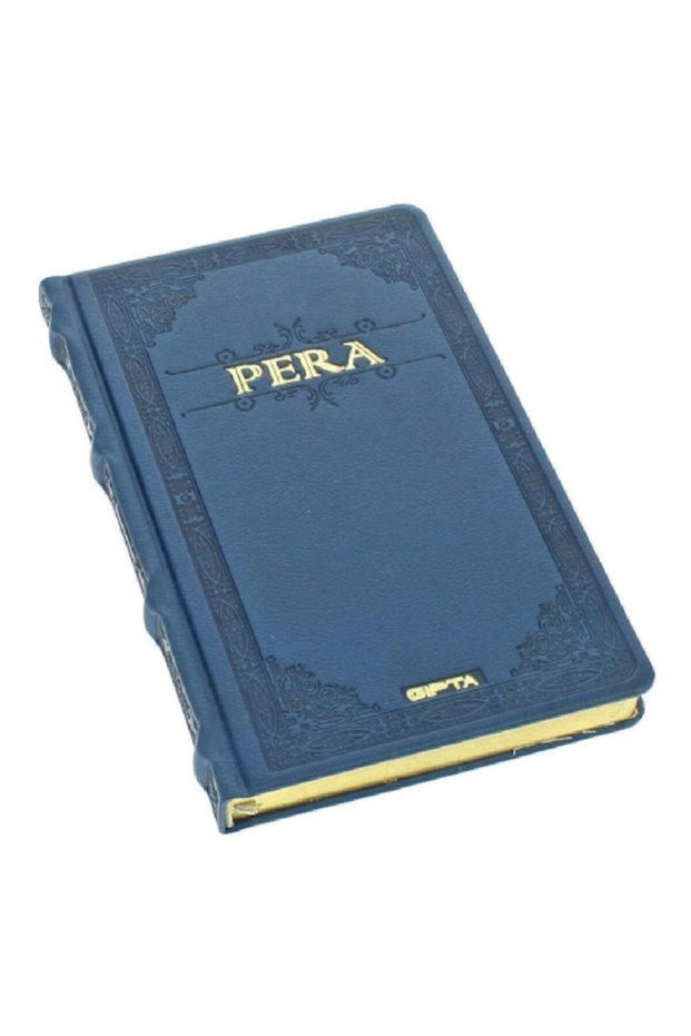 Pera 17*24 160 Sheets Unlined Concept Notebook with Faux Leather Cover