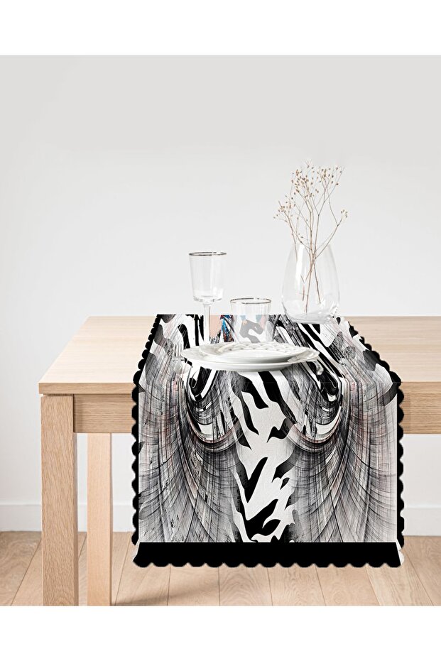 Custom Design Digital Printed Modern Runner - 2
