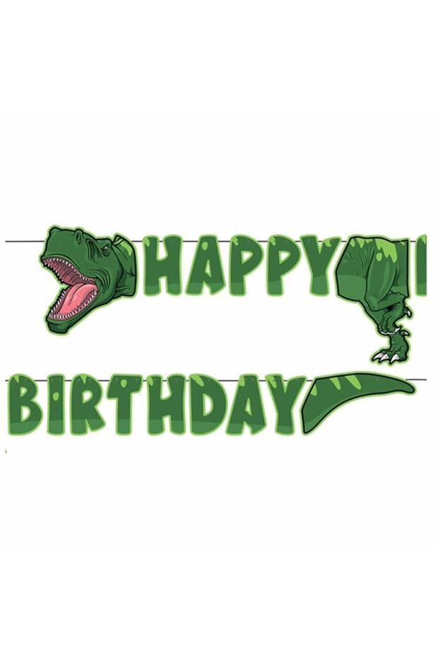 Wild Jurassik Park Happy Birthday Text