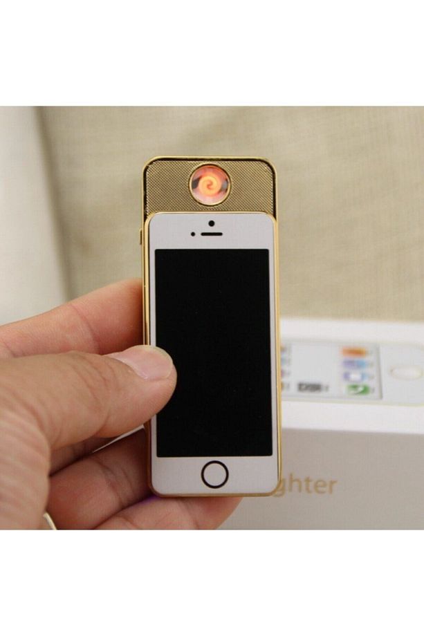 Elektronik Şarjlı Çakmak Iphone - 1