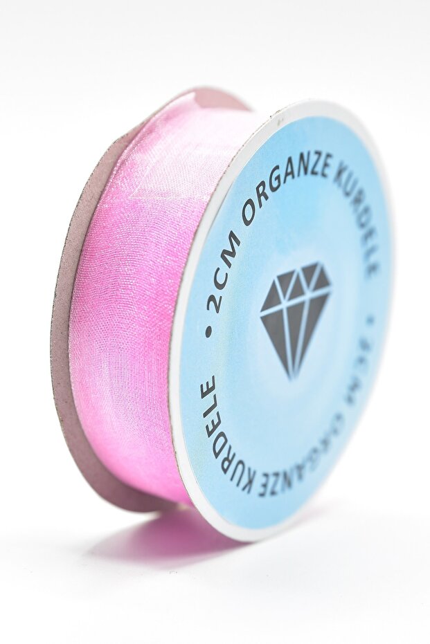 Pink Organza Ribbon (2cm-20m)
