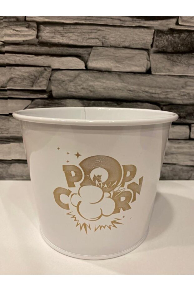 Baskılı Metal Popcorn Kovası - 1