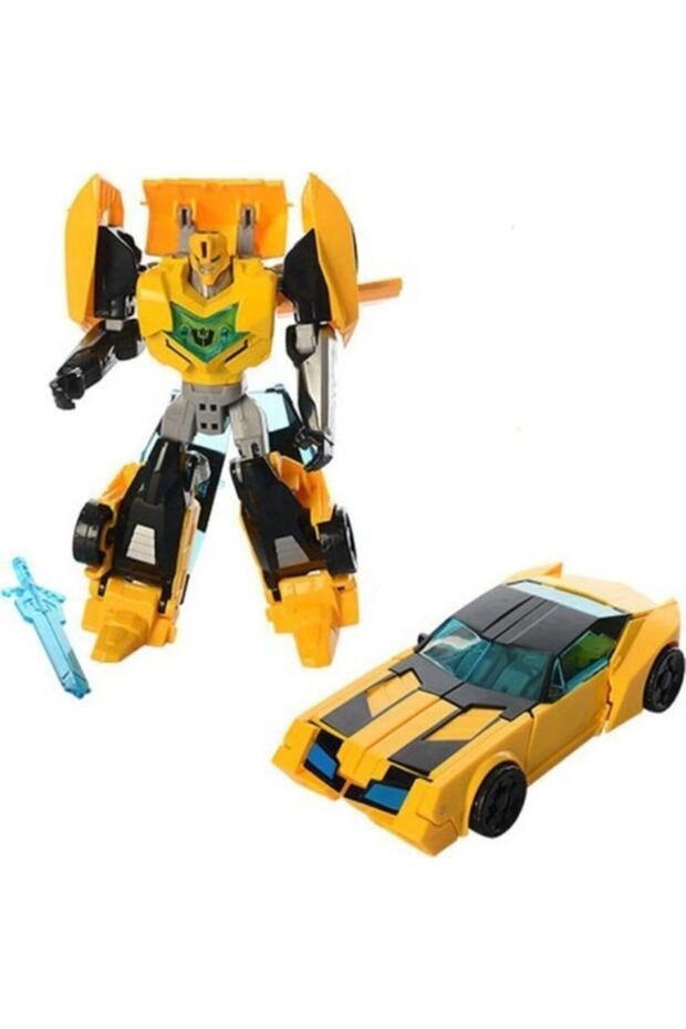 Robot Olan Araba Kutulu Robot Bumblebee - 1