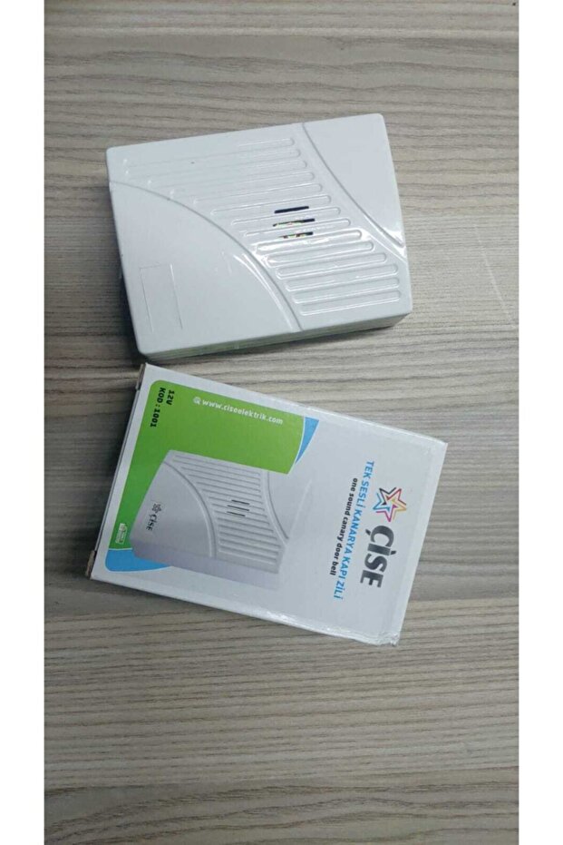 Cise Tek Sesli Kanarya Kapı Zili 12 V - 1