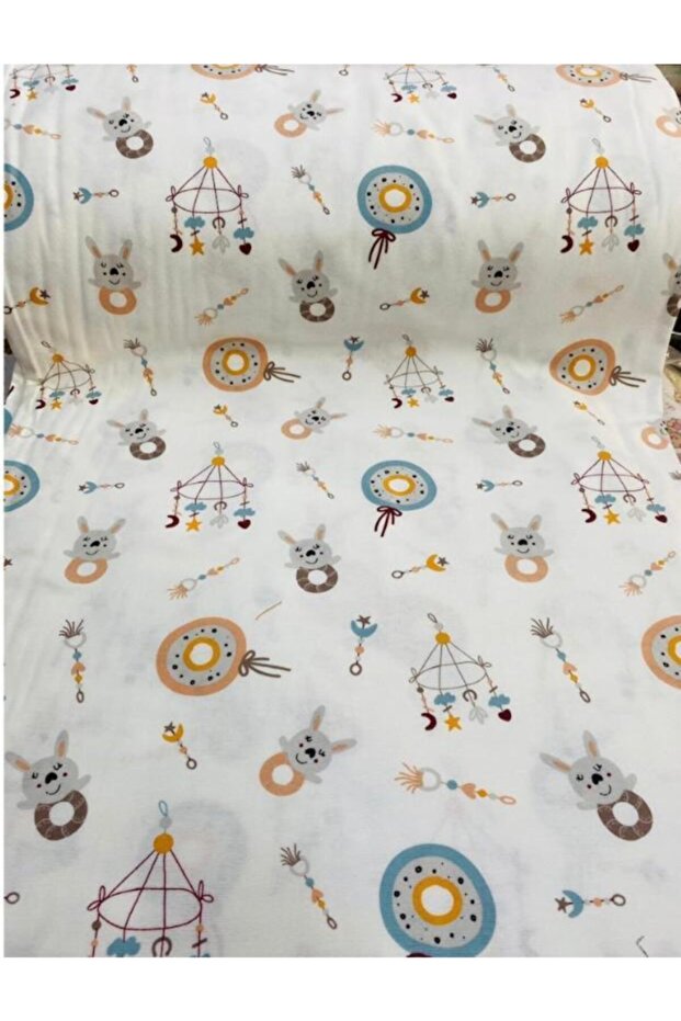 Rabbit Flanel Kumaş - 2