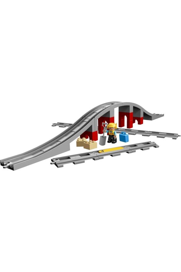 Duplo Tren Köprüsü Ve Rayları 10872 - 1