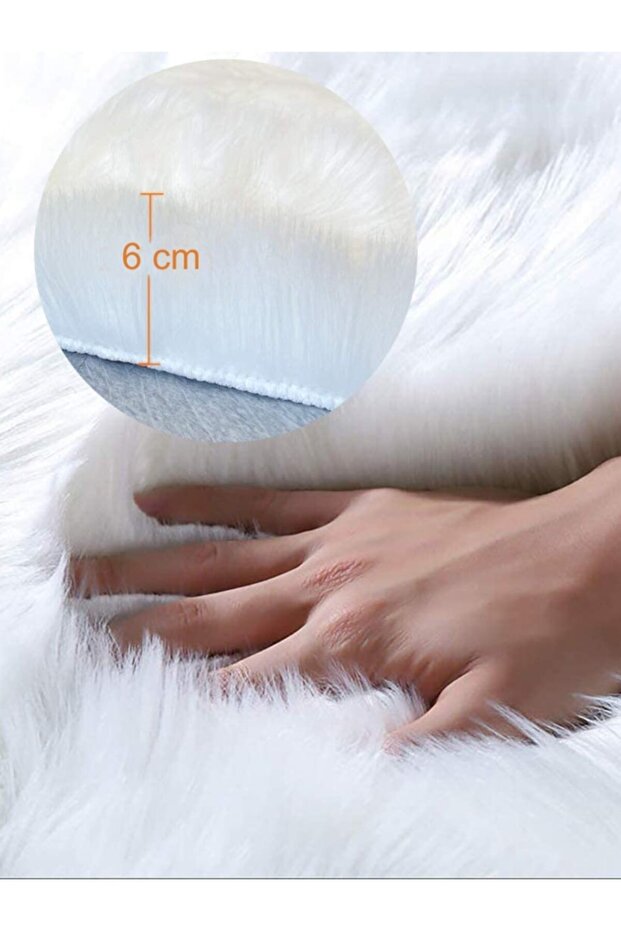 Akrilik Kuzu Post Beyaz - 3